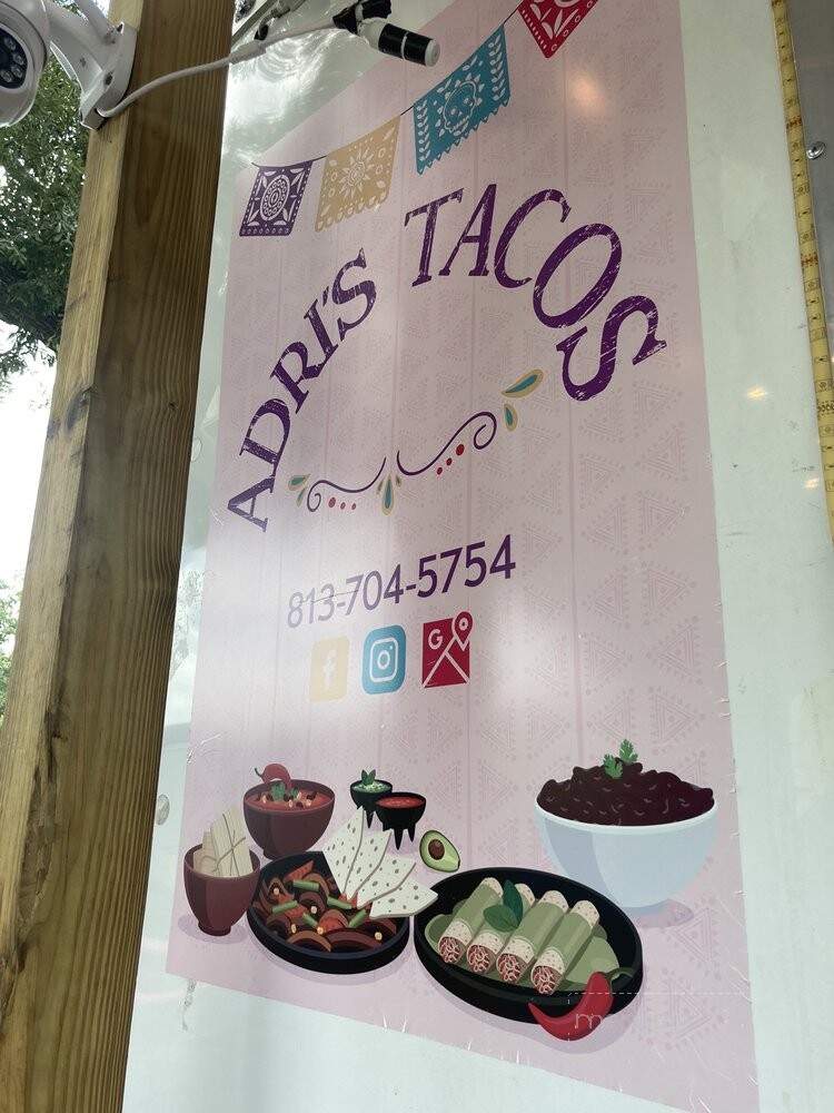 Adri's Tacos - Plant City, FL menu_pic
