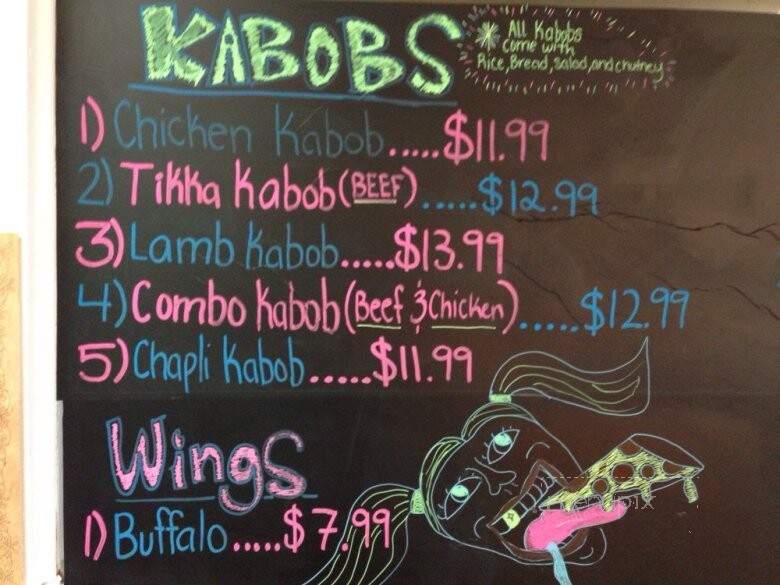 Halal Pizza - Fremont, CA menu_pic