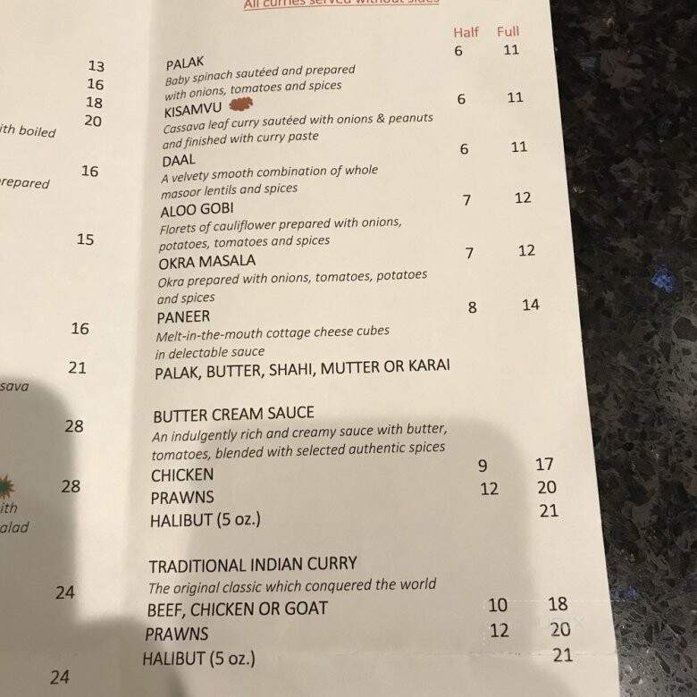 Africana Eatery & Cheers Pub - Calgary, AB menu_pic