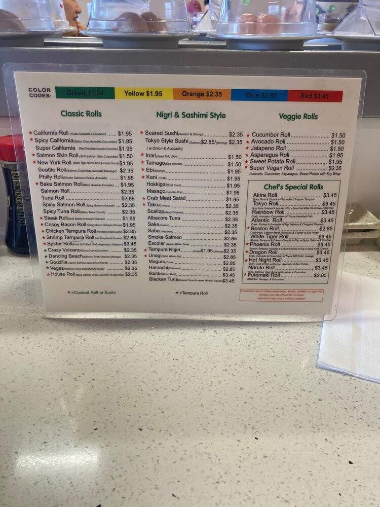 Akira Sushi - Beaverton, OR menu_pic