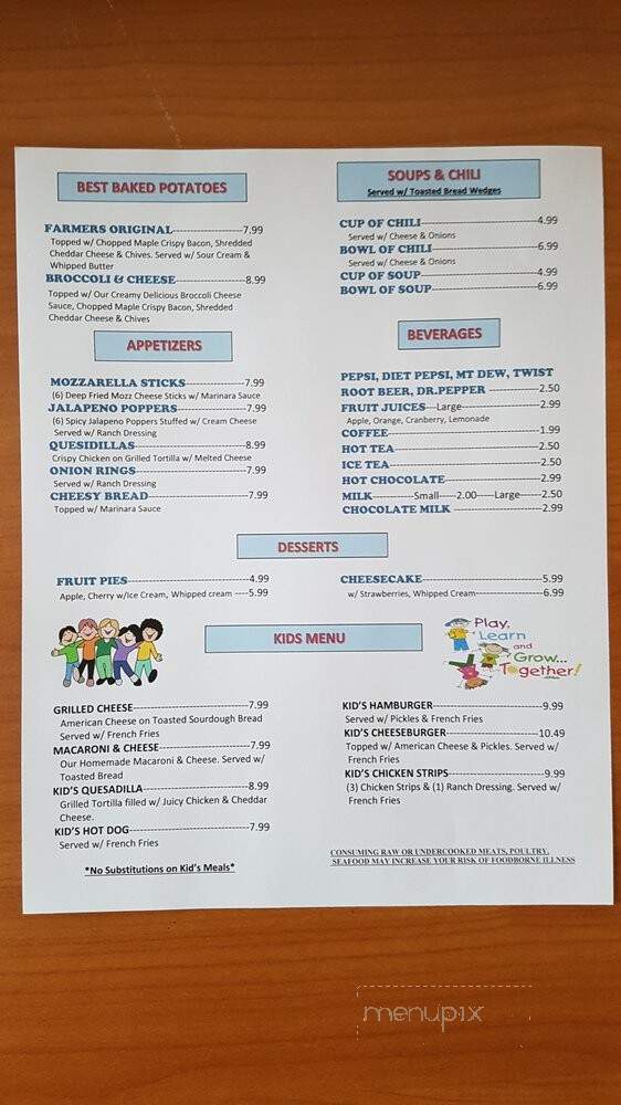 Alaska's Best Phillys - Palmer, AK menu_pic
