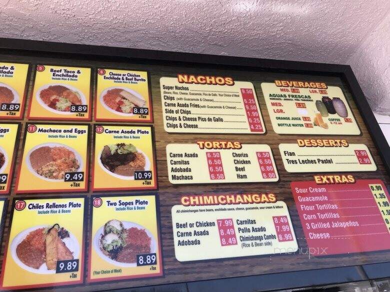 Aldabertos - Lakewood, CA menu_pic