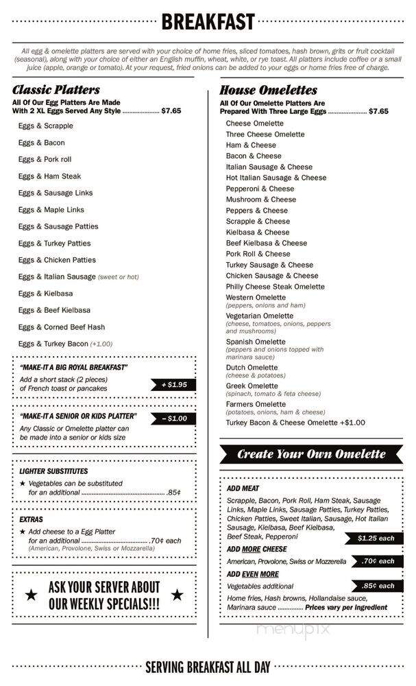 Alfredo's Eatery & Bar - Niagara-on-the-Lake, ON menu_pic