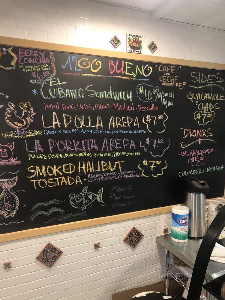 Algo Bueno - San Diego, CA menu_pic