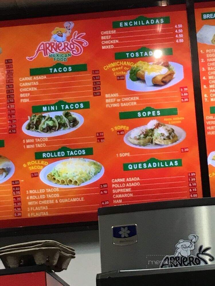 Aliberto's Taco Shop - Escondido, CA menu_pic