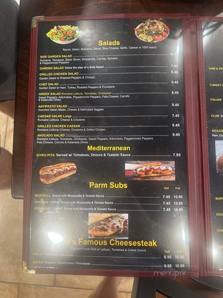 Ali's Pizzaria - San Antonio, TX menu_pic