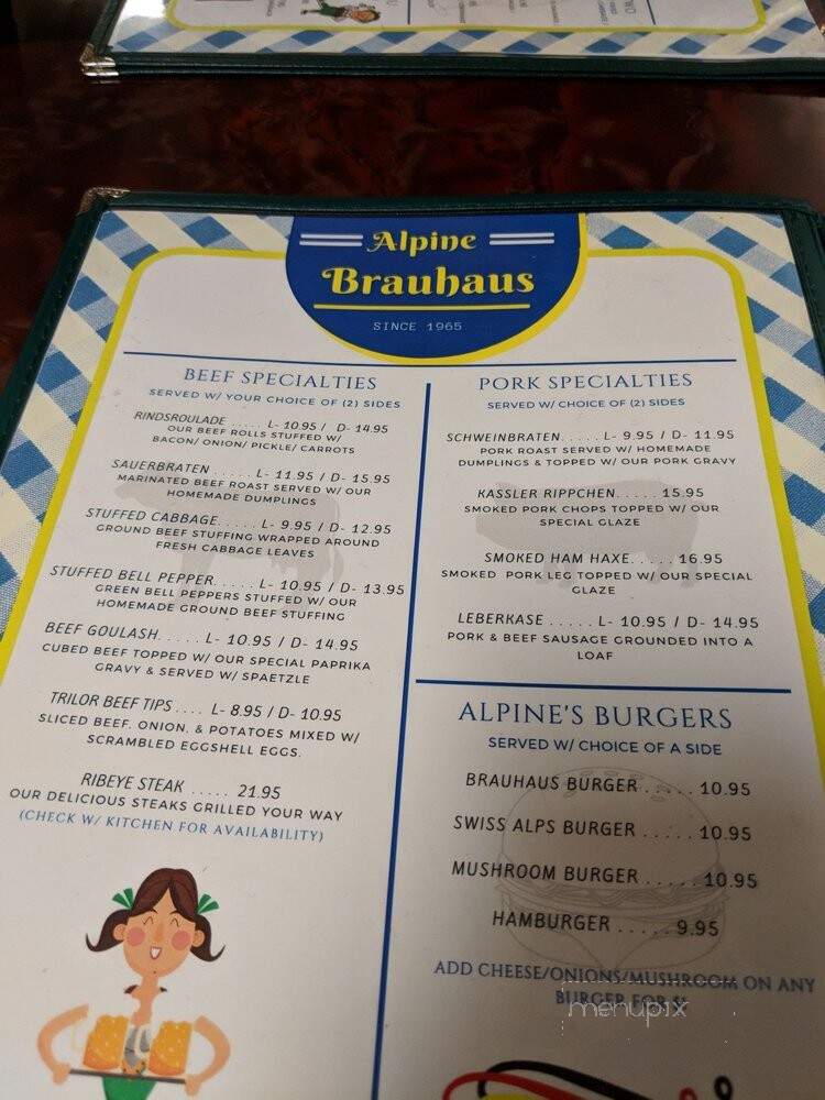 Alpine Brauhaus Restaurant - Webster, TX