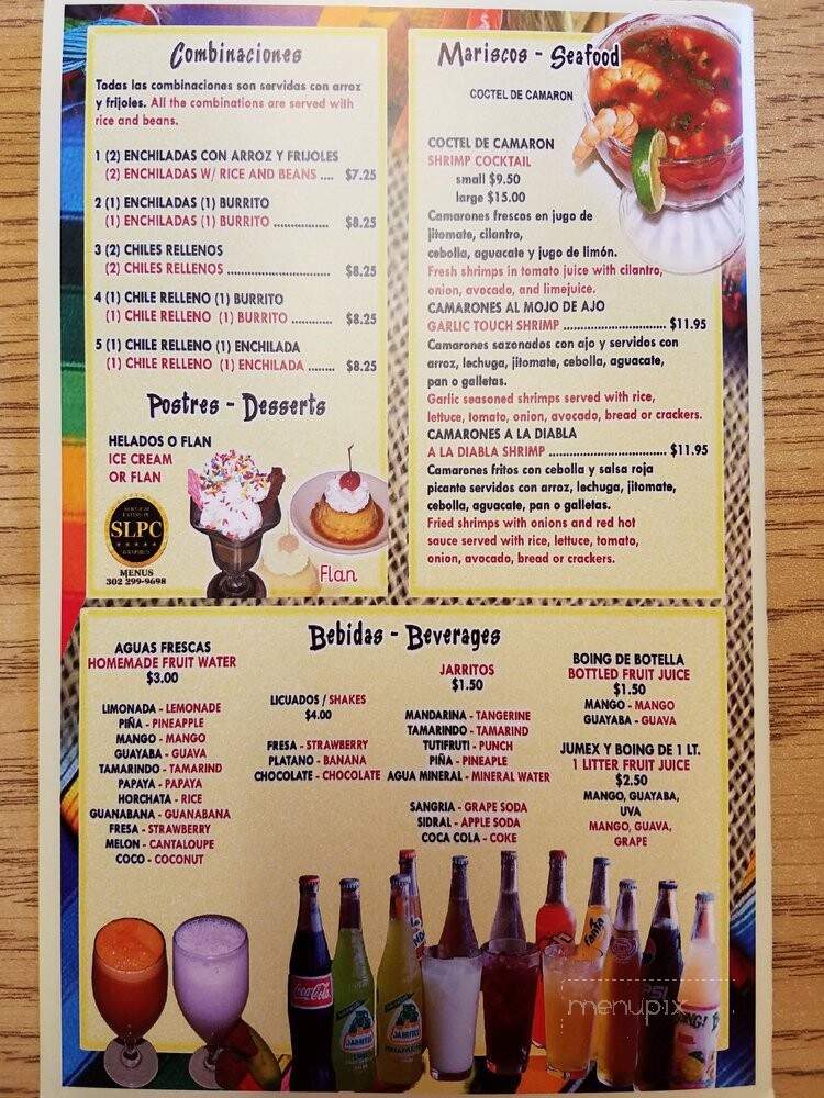 Taqueria Alqusira - Coatesville, PA menu_pic
