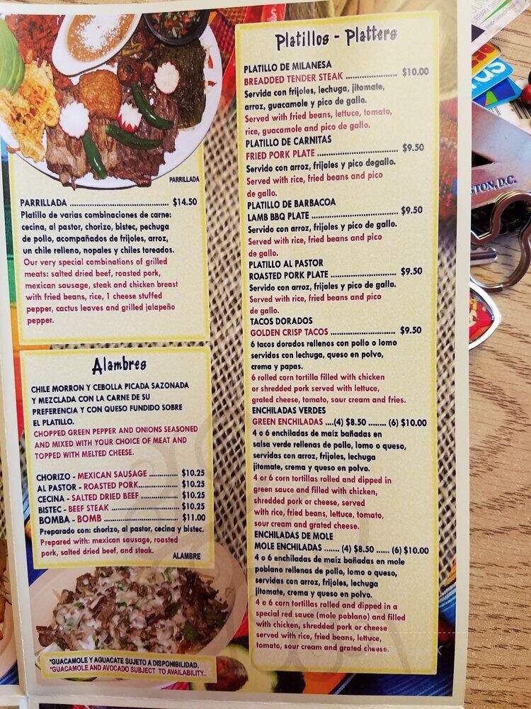 Taqueria Alqusira - Coatesville, PA menu_pic