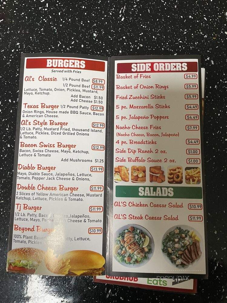 Als Burger and Fries Joint - Imperial Beach, CA menu_pic