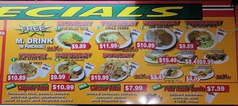 Albaros Restaurant - St George, UT menu_pic