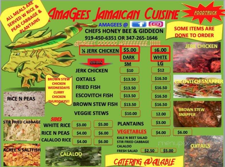 Ama'Gees Jamaican Cuisine - Durham, NC