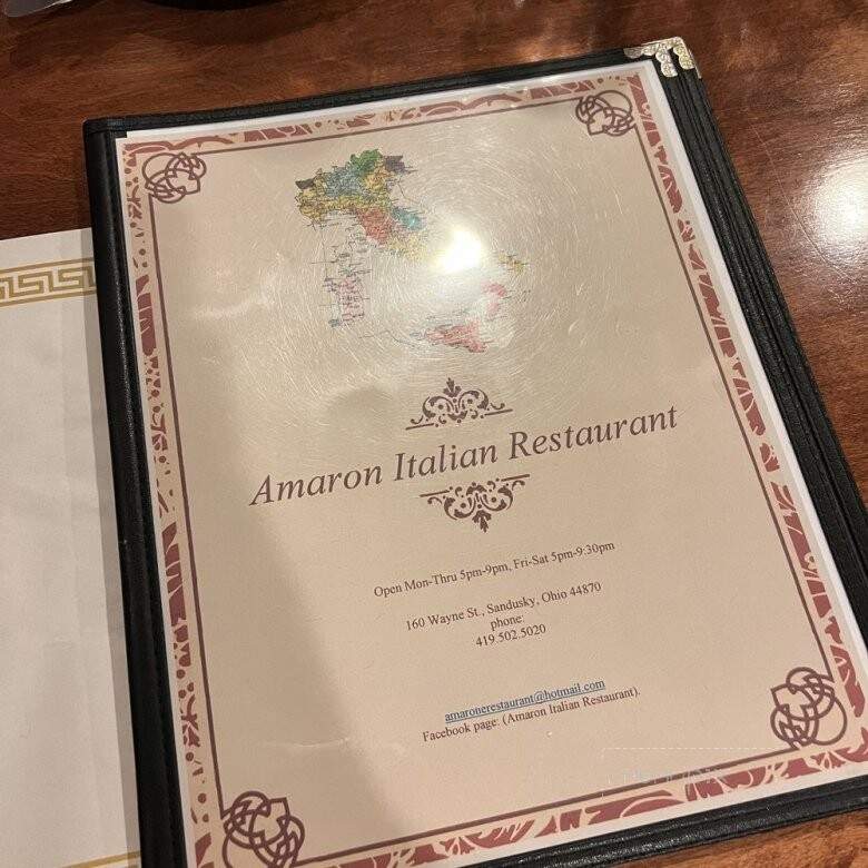 Amarone Italian Restaurant - Huron, OH