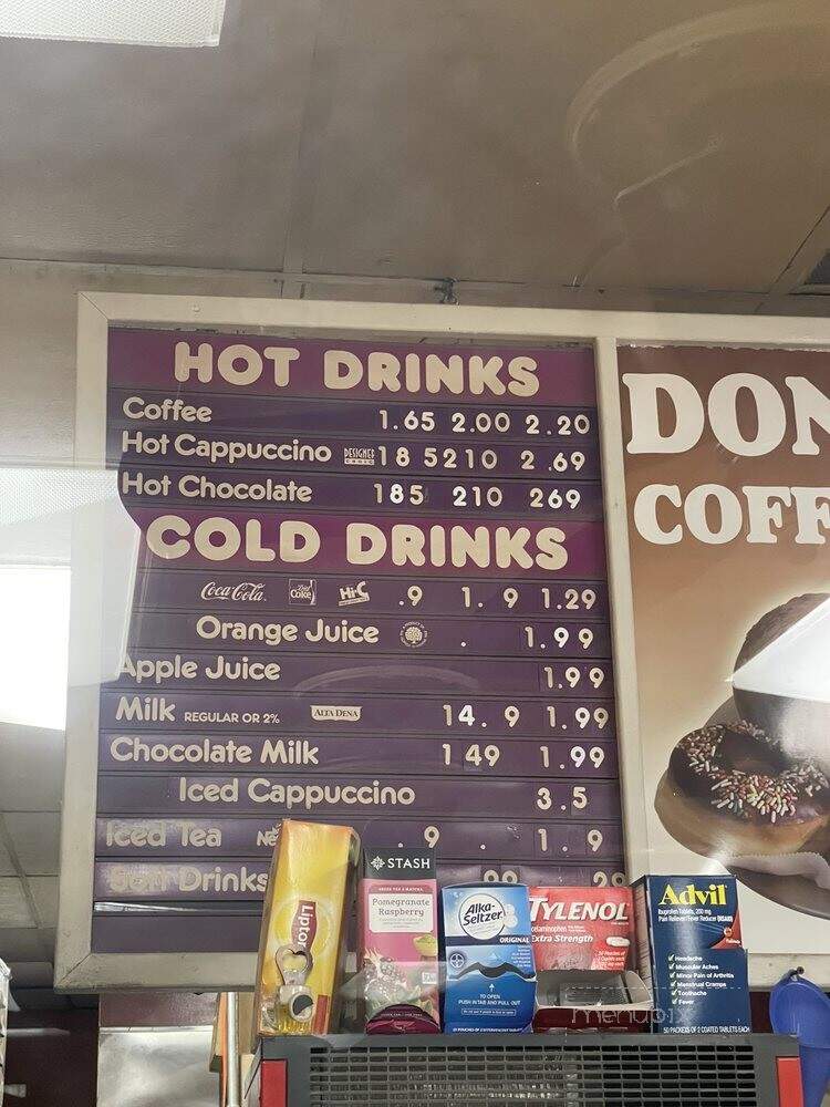 A M Donuts - Ontario, CA menu_pic