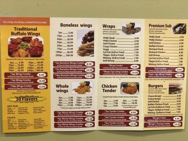 Americans Best Wings - Columbia, MD menu_pic