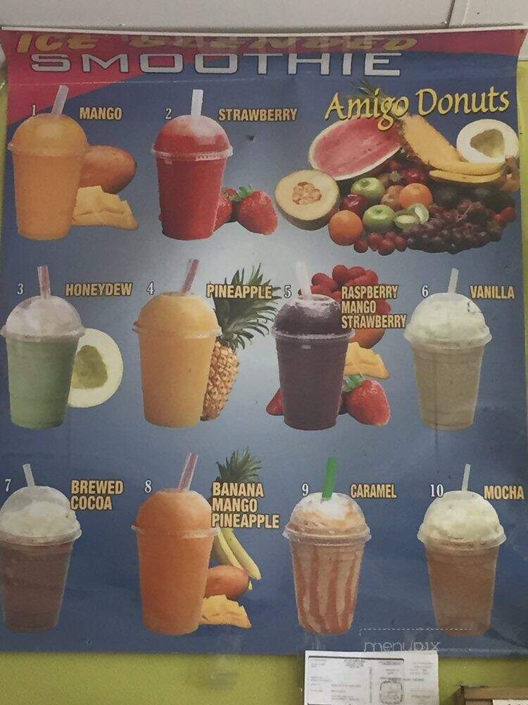 Amigo Donut - Hawthorne, CA menu_pic