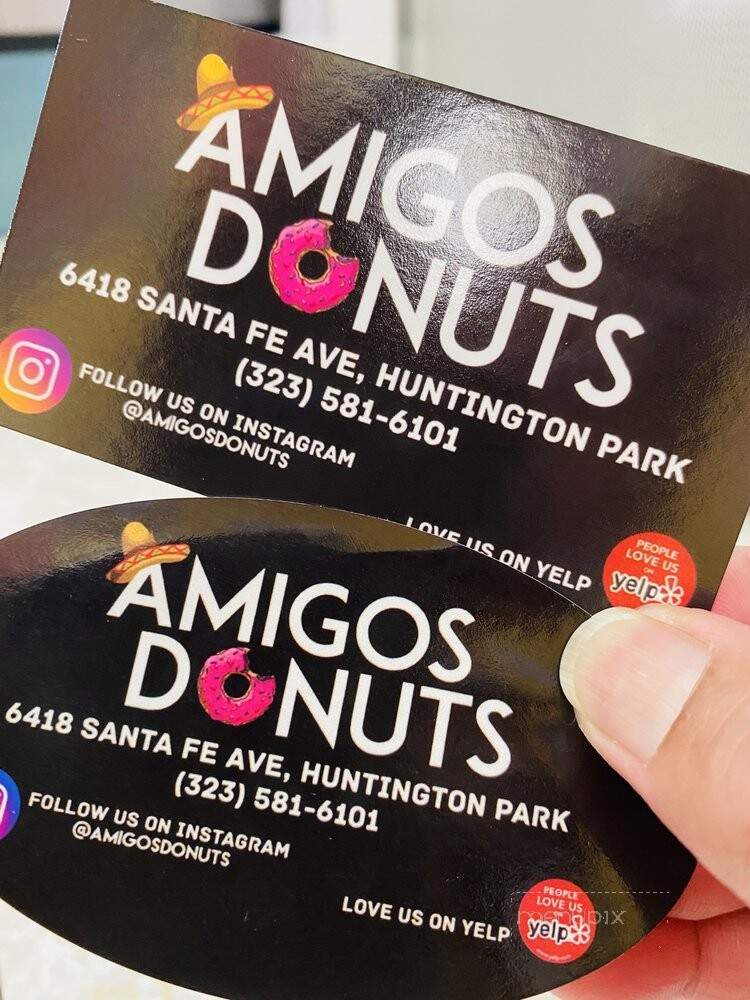 Amigos Donuts - Huntington Park, CA menu_pic