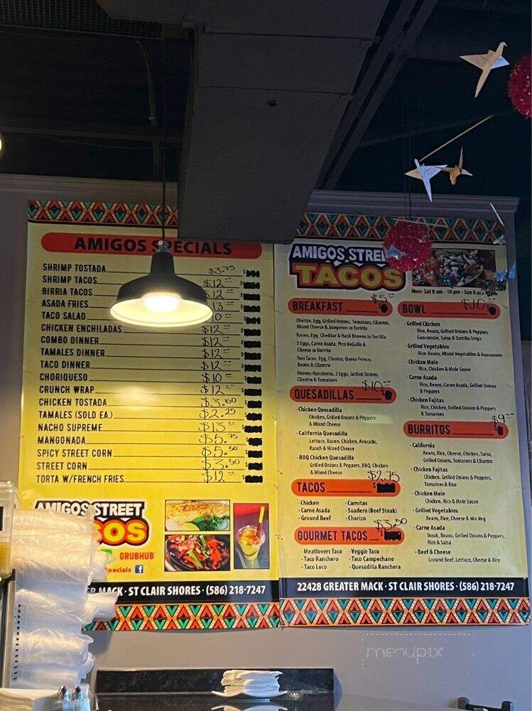 Amigos Street Tacos - St. Clair Shores, MI