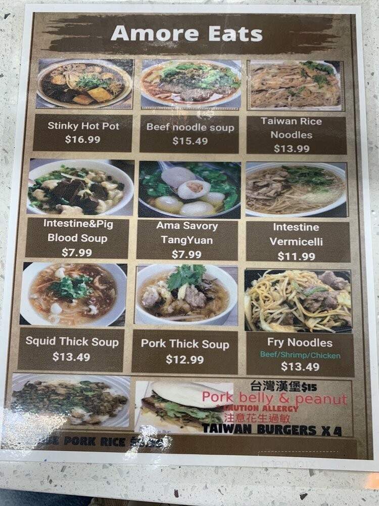 Amore Eats - Rockville, MD menu_pic