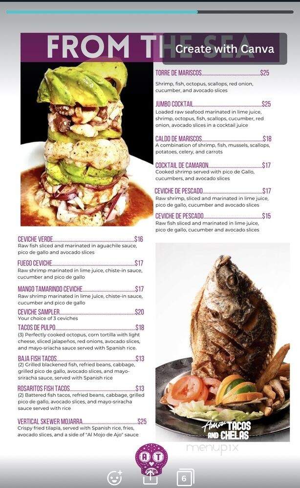 Amor Tacos and Chelas - San Antonio, TX menu_pic