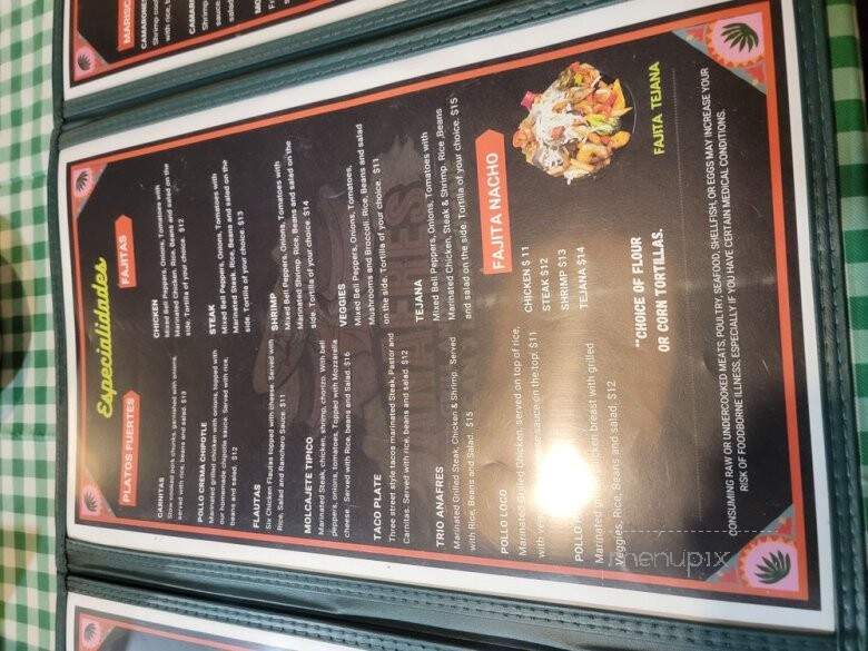 Anafres Grill and Market - Knoxville, TN menu_pic