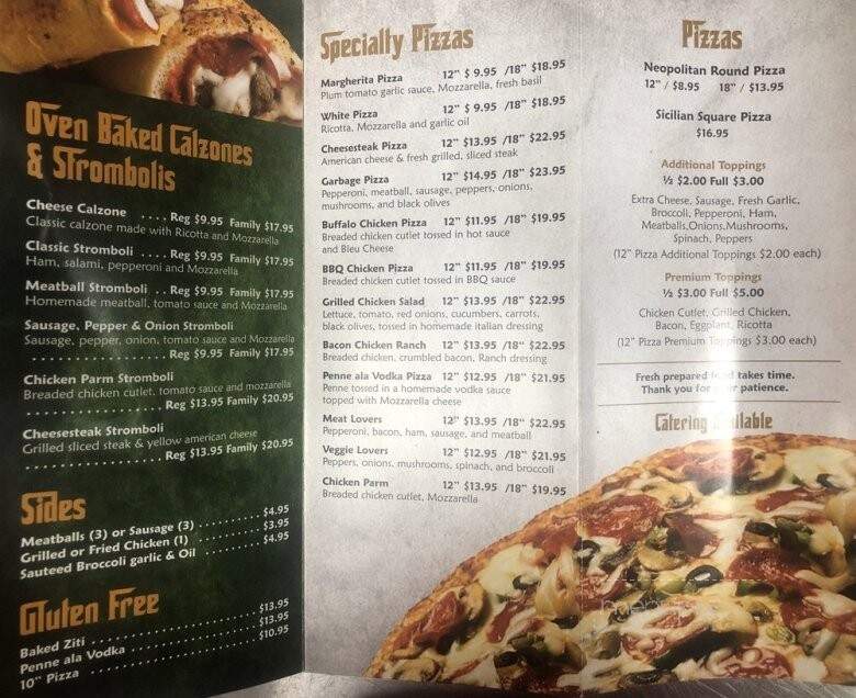 Andolini's Pizzeria - Middletown, NY menu_pic