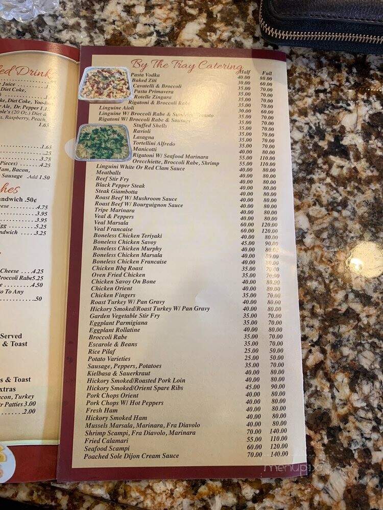 Angelo's Gourmet Eatery - Belleville, NJ menu_pic