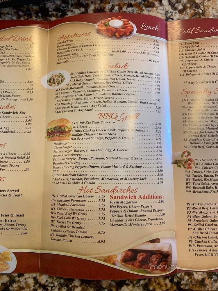 Angelo's Gourmet Eatery - Belleville, NJ menu_pic