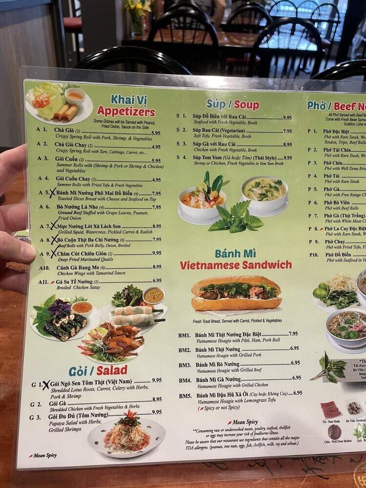 An Loi Happy Bowl - Buckingham Township, PA menu_pic