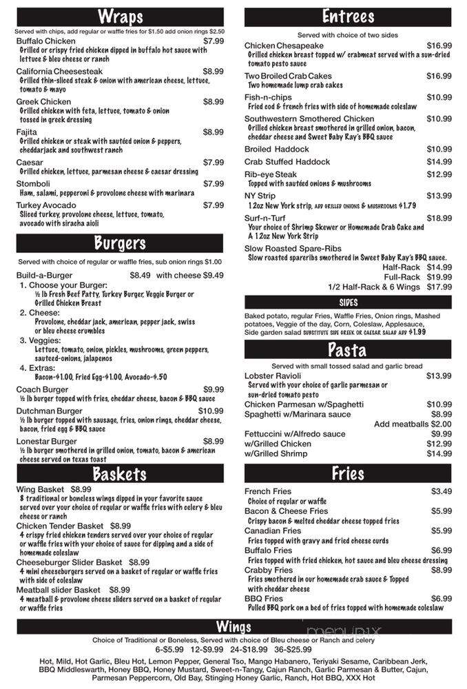Annville Diner - Annville, PA menu_pic