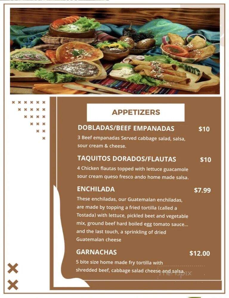 Antojitos Guatemaltecos - El Cerrito, CA menu_pic