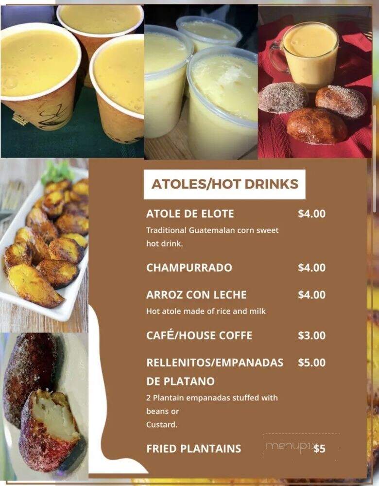 Antojitos Guatemaltecos - El Cerrito, CA menu_pic