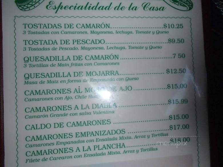 Antojitos Mexican - Pompano Beach, FL menu_pic