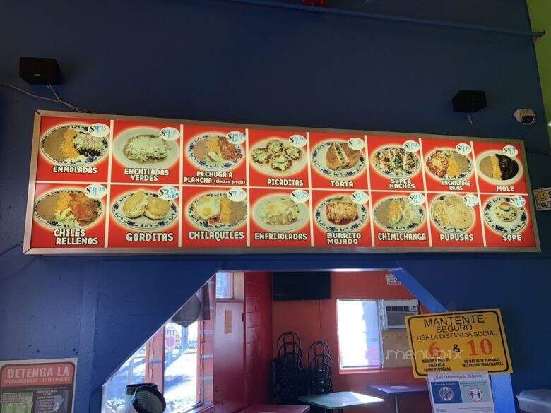 Antojitos Zaragoza - Woodburn, OR menu_pic
