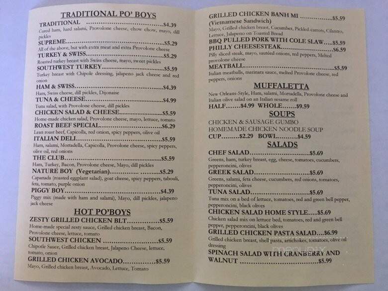 Antone's - Houston, TX menu_pic