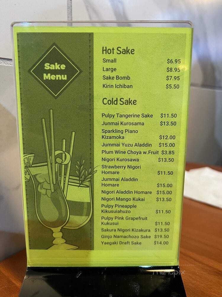 Arashi Sushi & Hibachi - Crestview, FL menu_pic