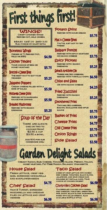Arlin's Restaurant and Beer Garden - Cincinnati, OH menu_pic