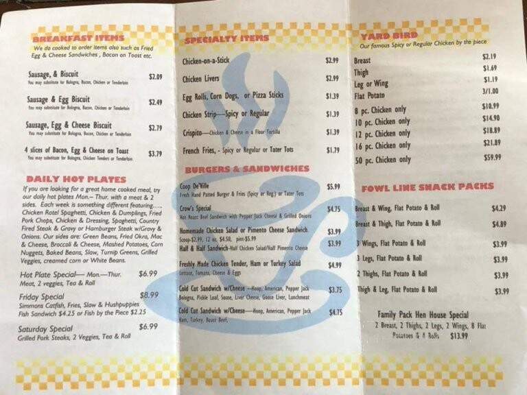 Arthur's Deli - Somerville, TN menu_pic