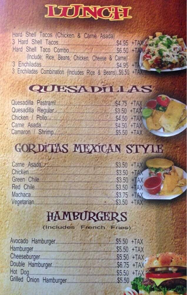 Art's Coffee Shop - Los Angeles, CA menu_pic