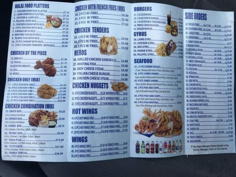 Ashburton Halal Fried Chicken - Yonkers, NY menu_pic
