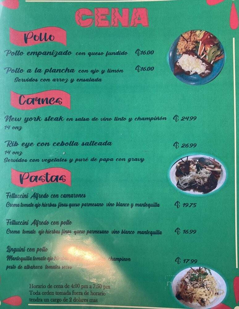 La Mexicanita - Klamath Falls, OR menu_pic