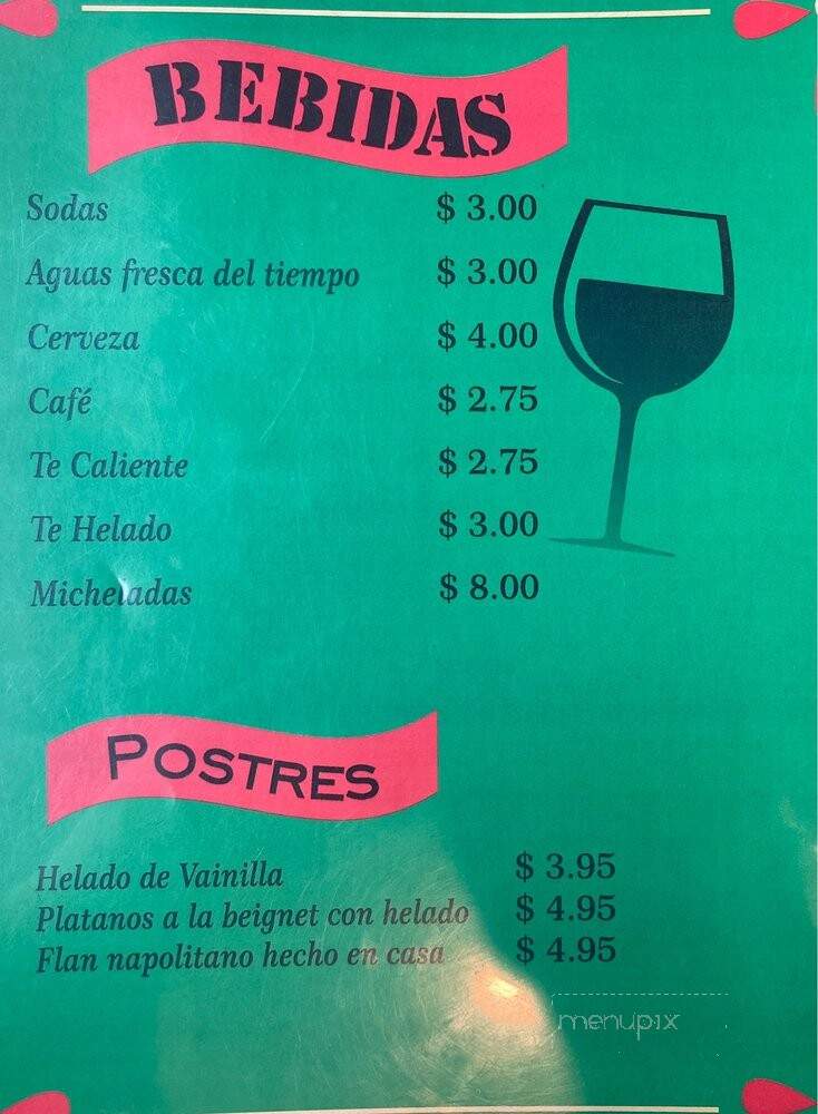 La Mexicanita - Klamath Falls, OR menu_pic