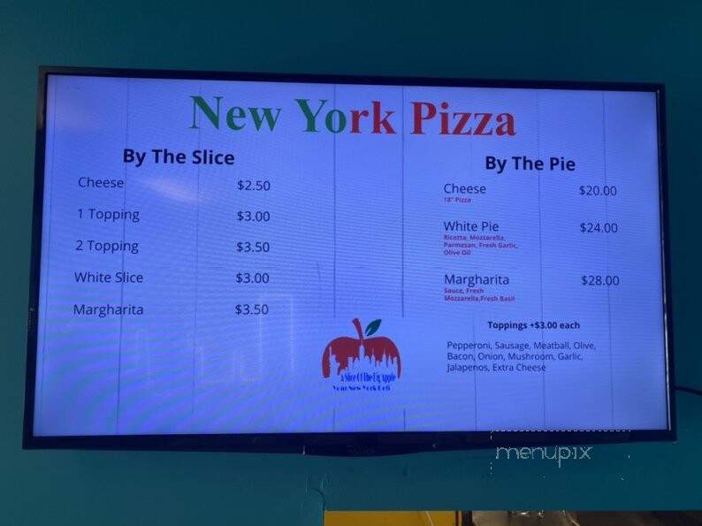 A Slice Of the Apple - Hattiesburg, MS menu_pic