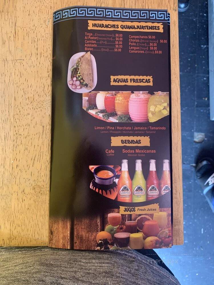 Ave Maria Taqueria - Reading, PA menu_pic