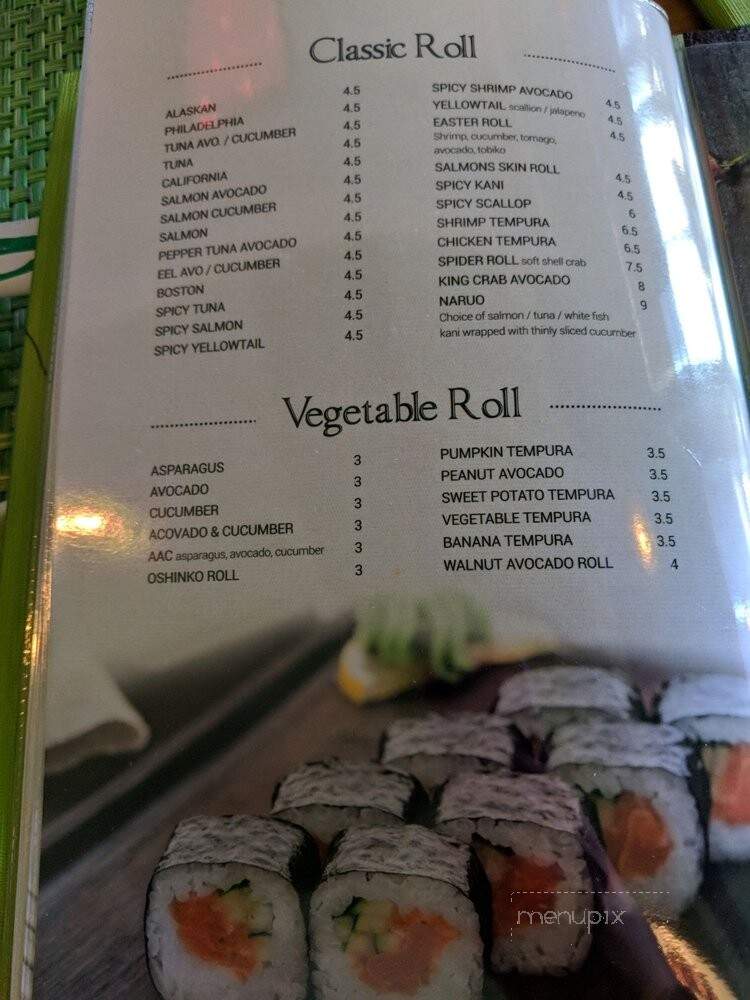 Avocado Sushi - Staten Island, NY menu_pic