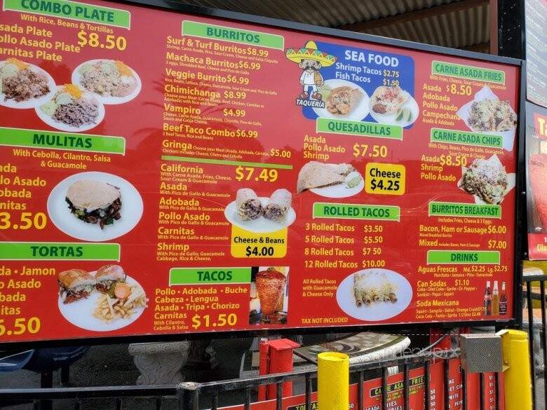 Tio Pepe - San Diego, CA menu_pic