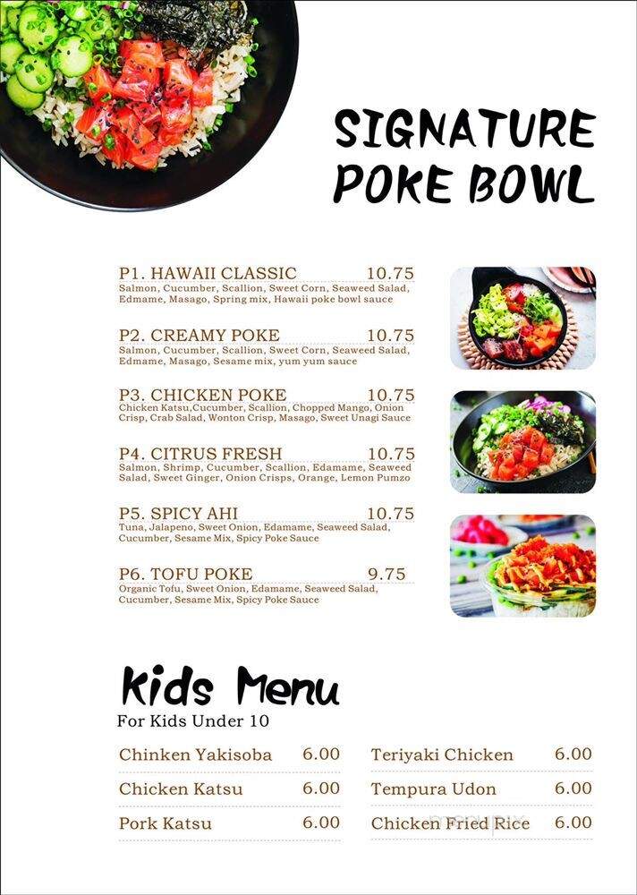 AYCE Sushi - East Lansing, MI menu_pic