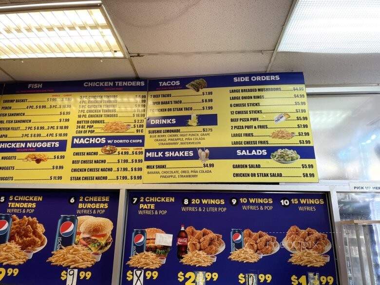 Baba's Famous Steak and Lemonade - Chicago, IL menu_pic
