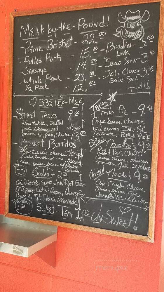 Bad To the Bone Pit BBQ - Eureka Springs, AR menu_pic