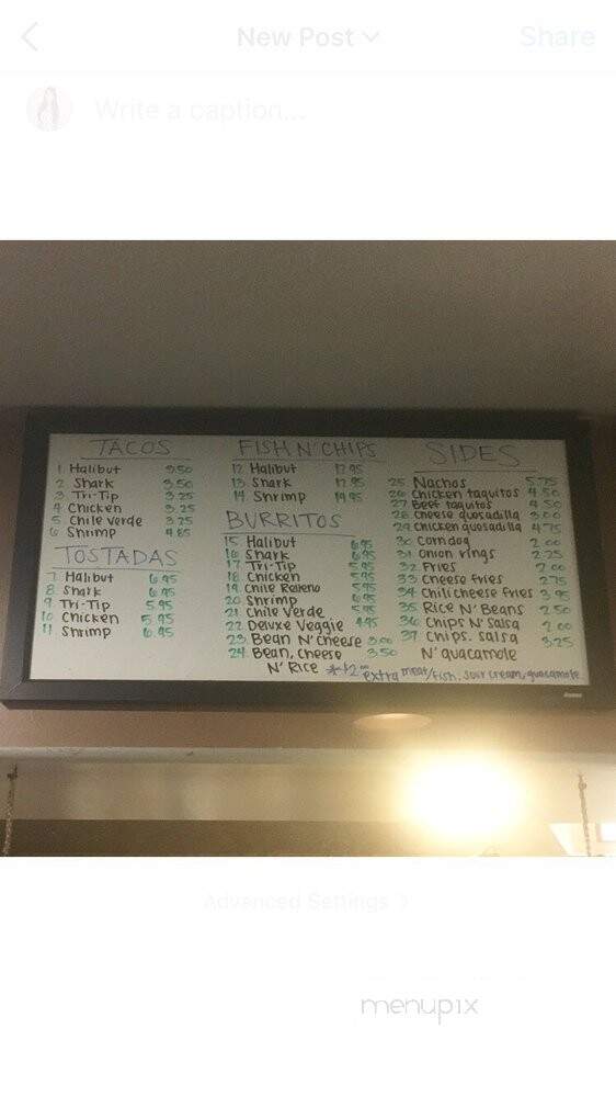 Baja Bay Surf & Taco - Ventura, CA menu_pic